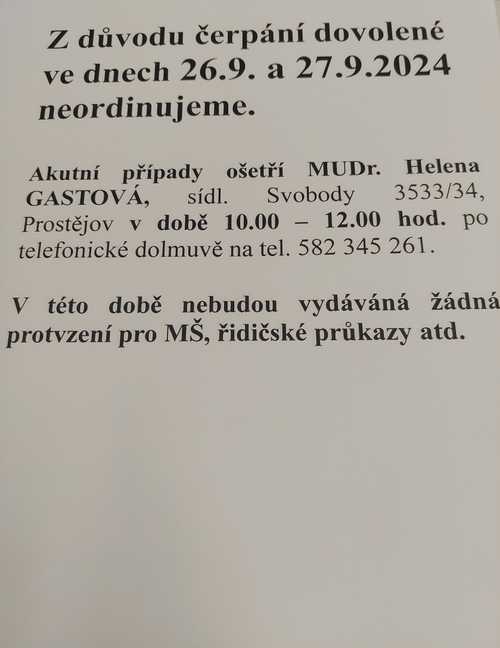 Naše ordinace